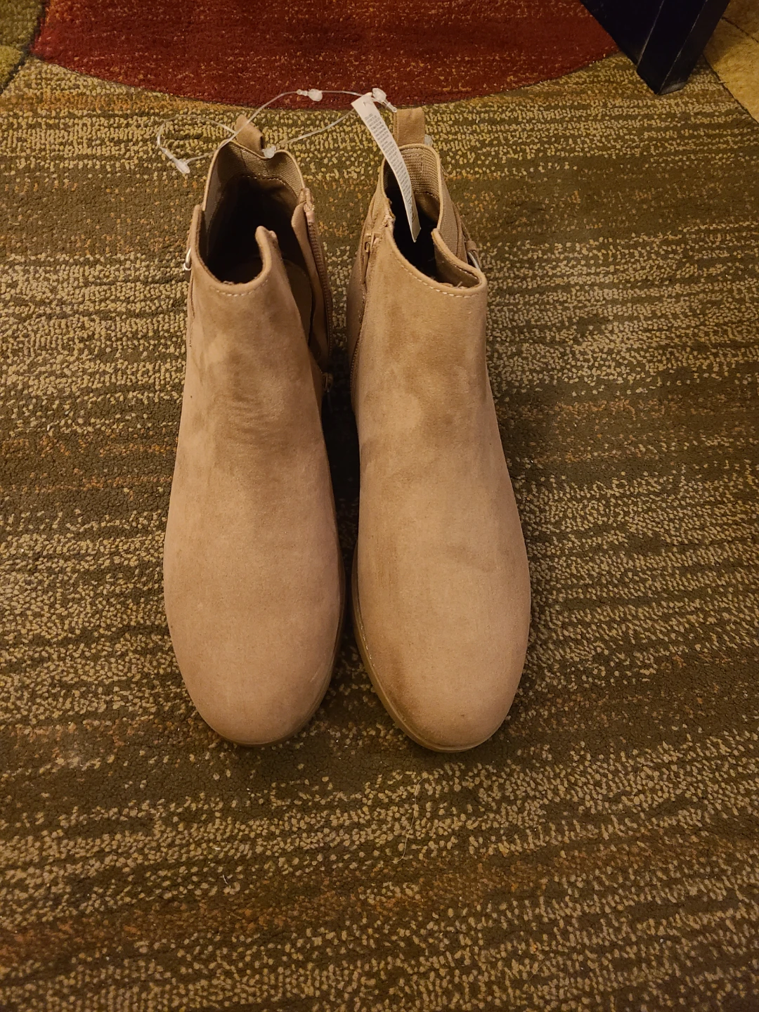 New Tan Ankle Boots size 9 - photo 3