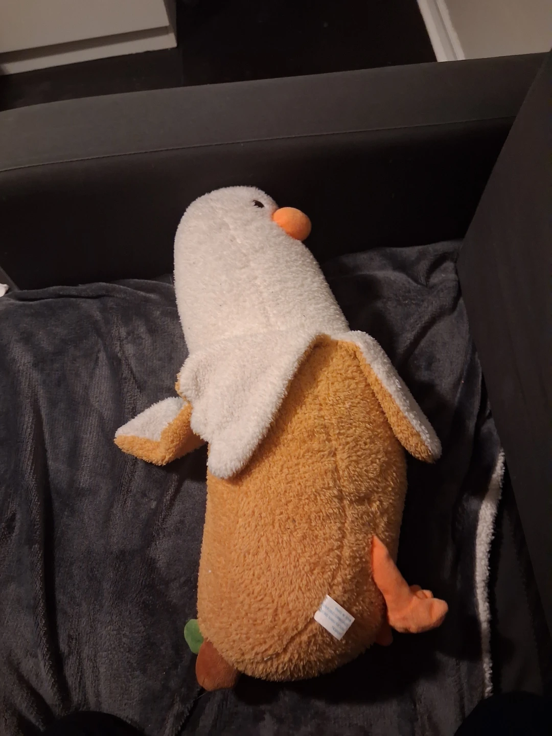 Plush Banana Duck Toy - photo 2