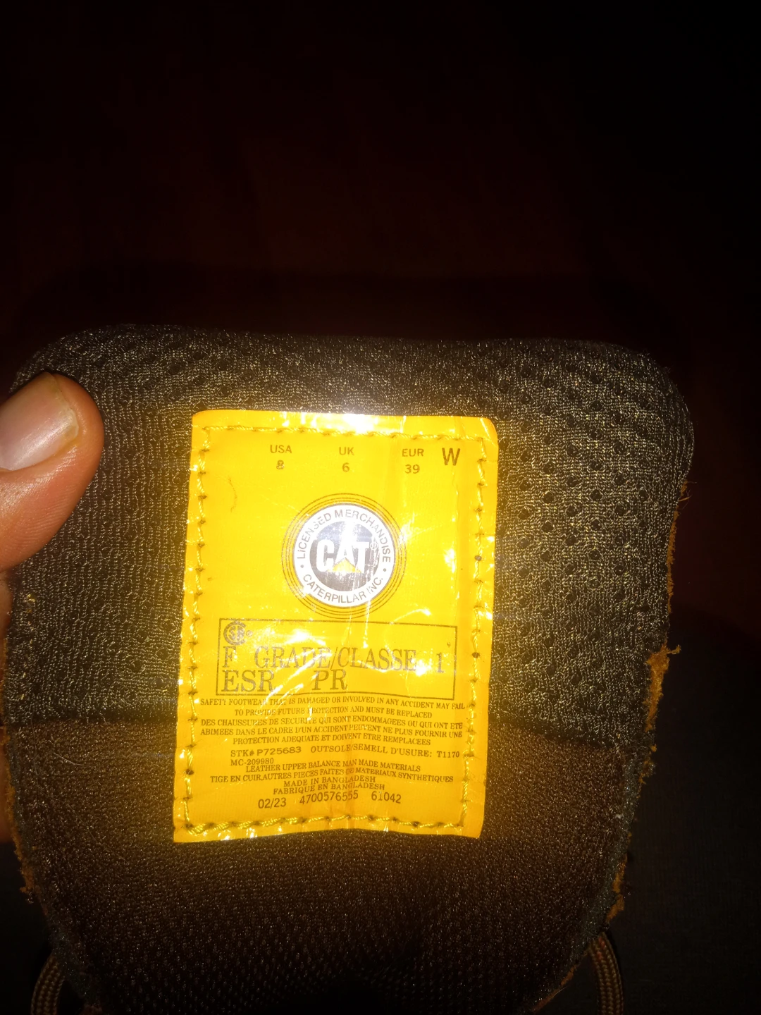 Cat work boots - photo 2
