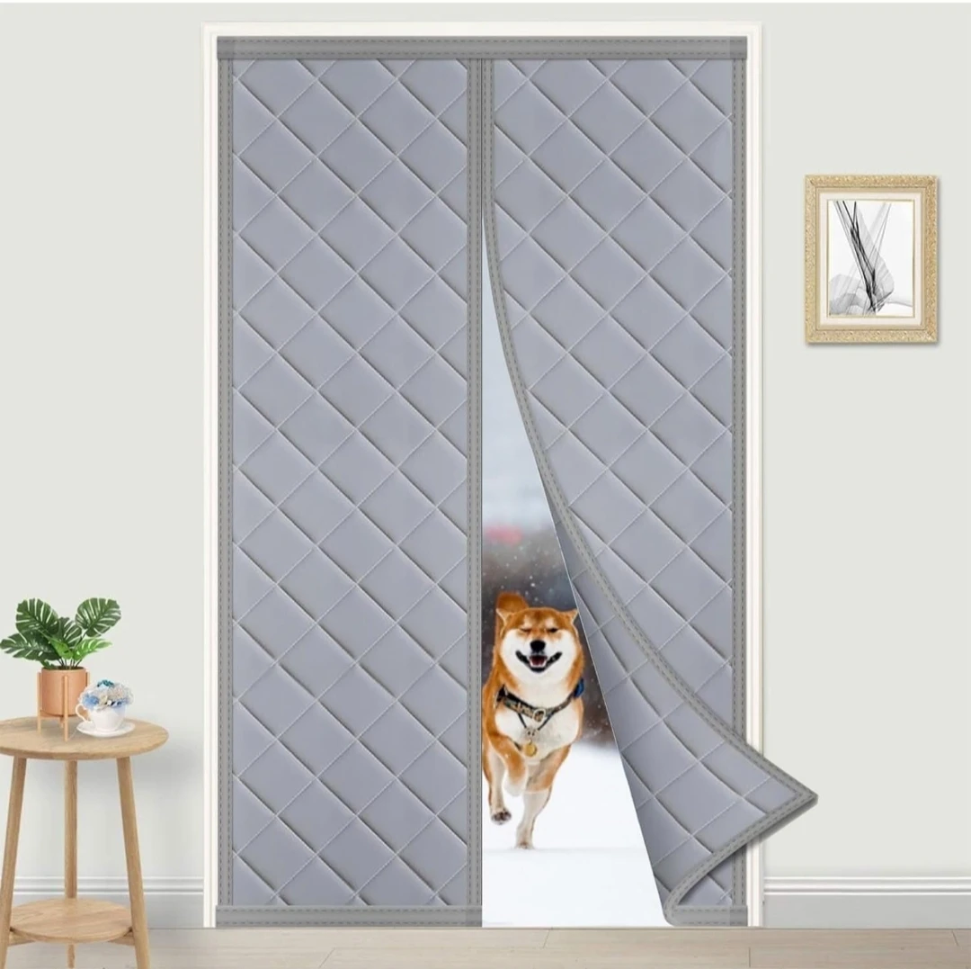 Magnetic Thermal Insulated Door Curtain for Winter - photo 5