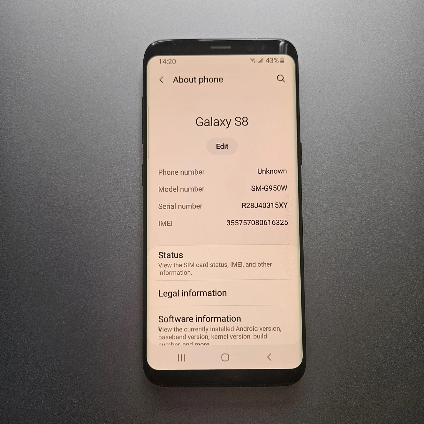 Samsung Galaxy S8 Unlocked - photo 3