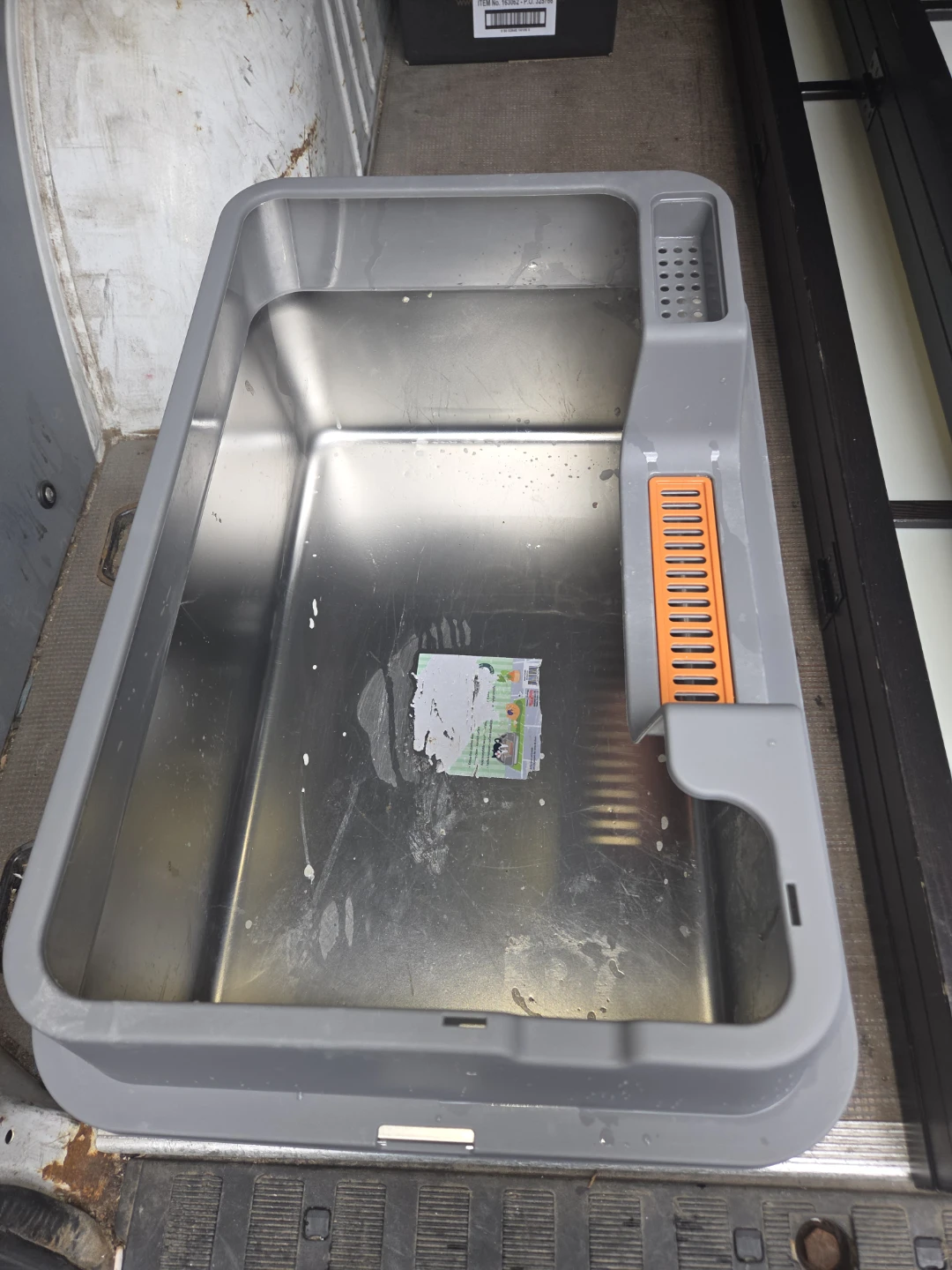 Stainless Steel Cat Litter Box