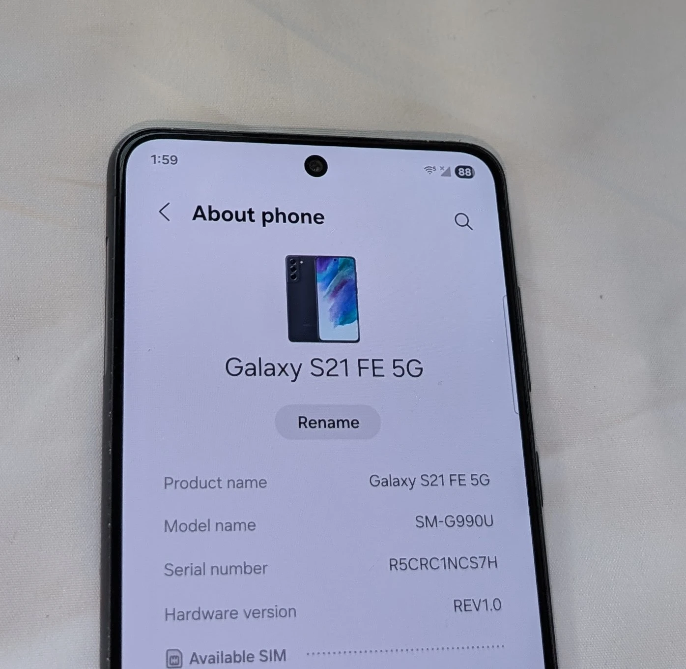 Samsung Galaxy S21 FE 5G 128GB UNLOCKED Cell Phone -QUEENS - photo 5