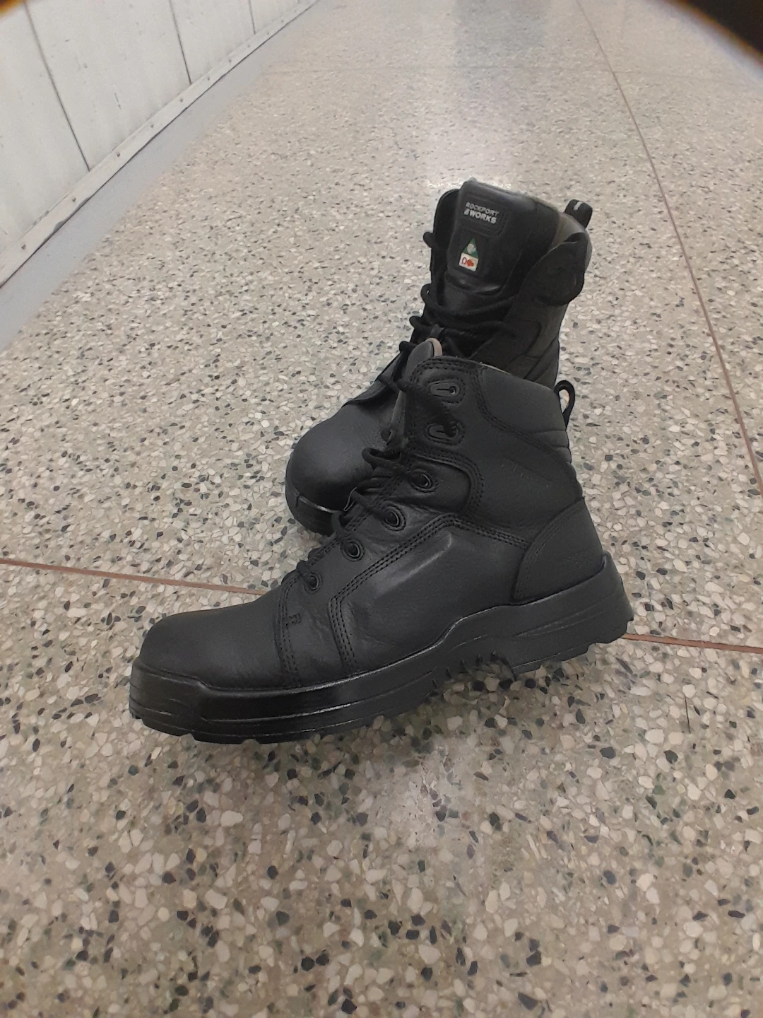 Rockport Works Safety Boots Solid Men's Size 13W - photo 4
