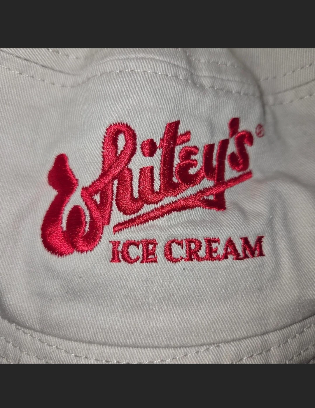 Big Accessories 'Whitey's Ice Cream' Beige Bucket Hat in a XL - photo 4