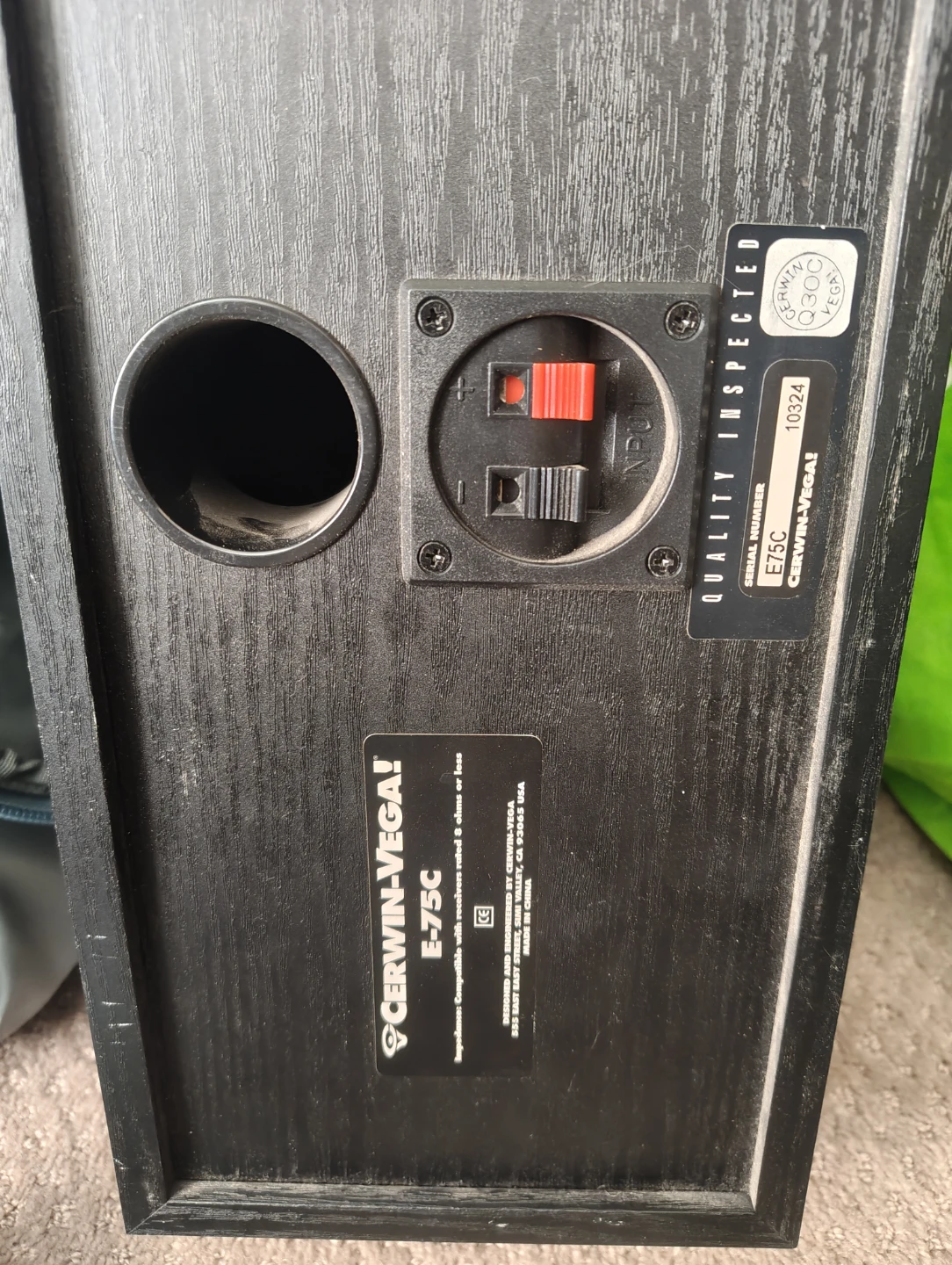 Cerwin-Vega E-75C Centre Channel Speaker