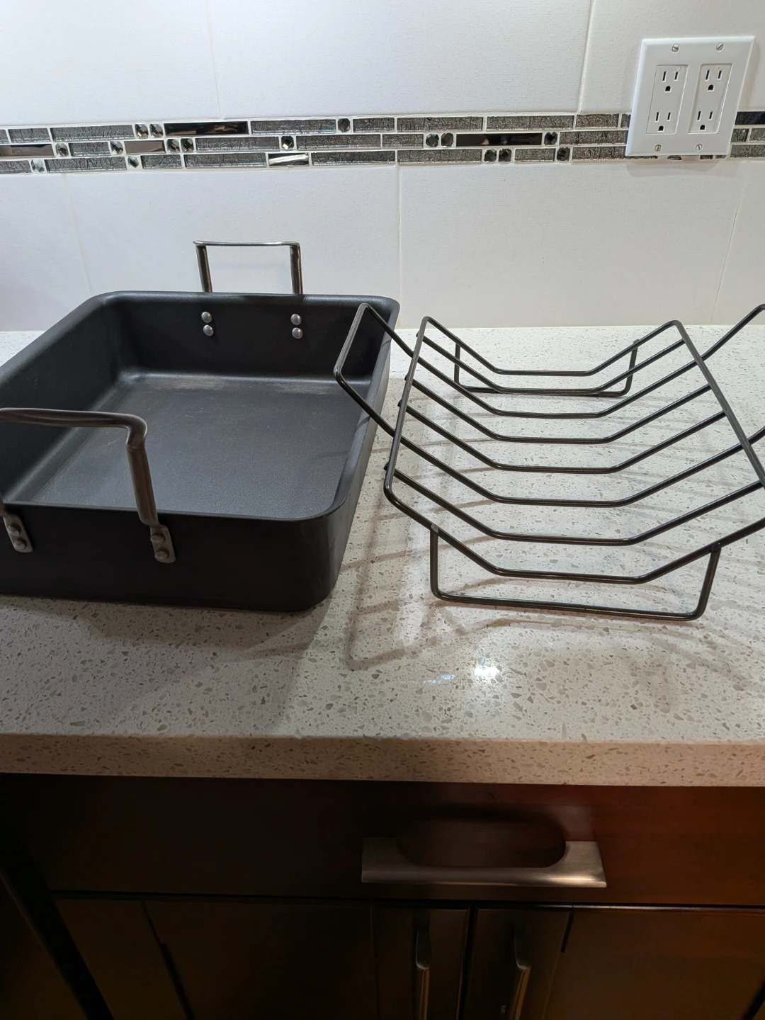 Calphalon Roasting Pan with Rack - photo 3