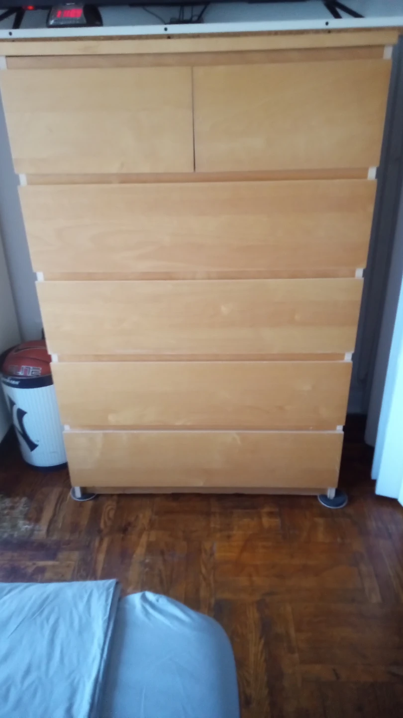 IKEA Malm 6-Drawer Dresser