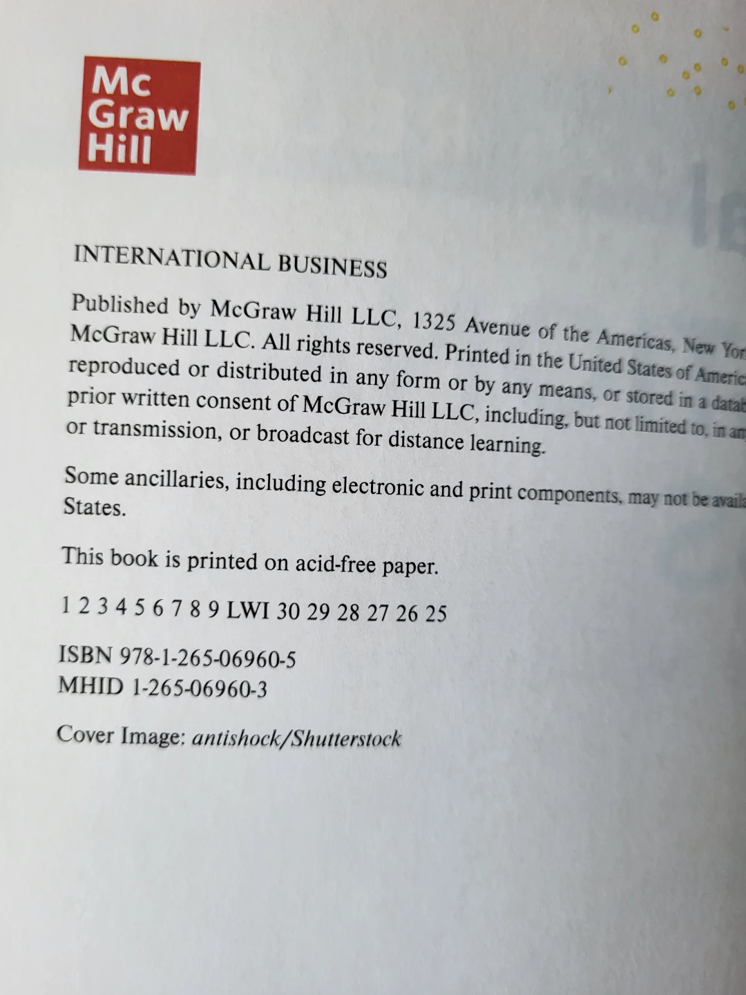 International Business 2025 Release by Charles W.L. Hill - photo 2
