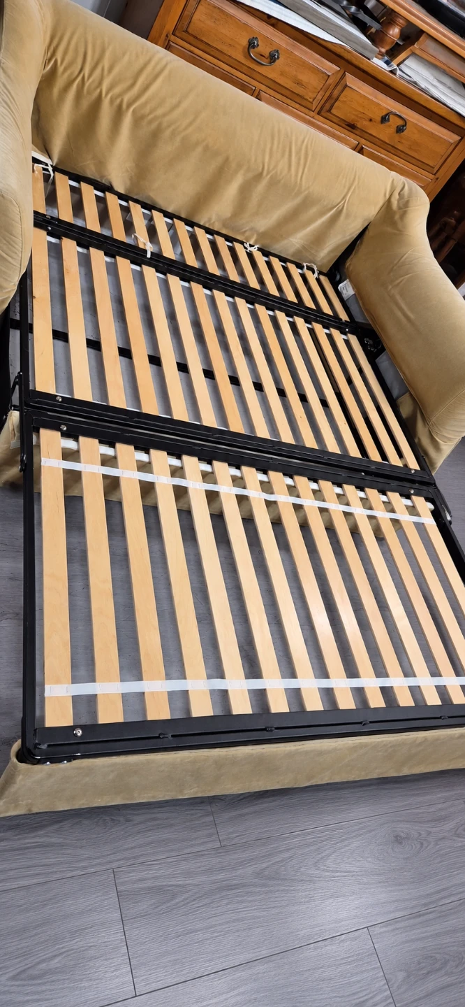 Beige Sofa Bed - photo 4