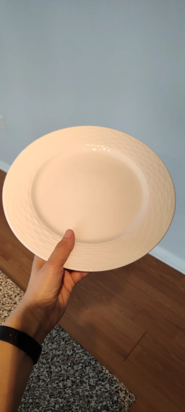 Gibson White Ceramic Dinner Plate - photo 2