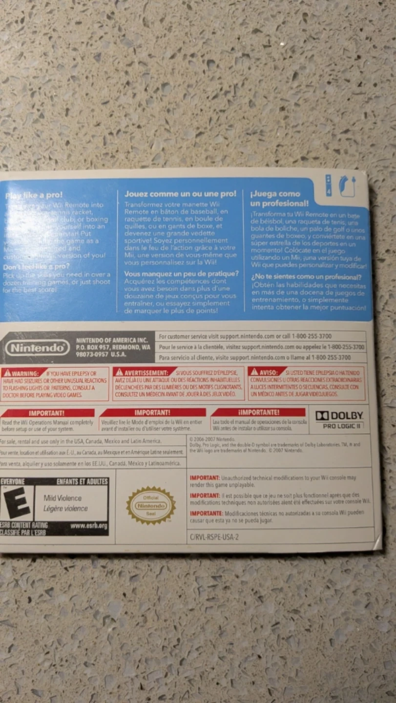Wii Sports Game for Nintendo Wii - photo 4