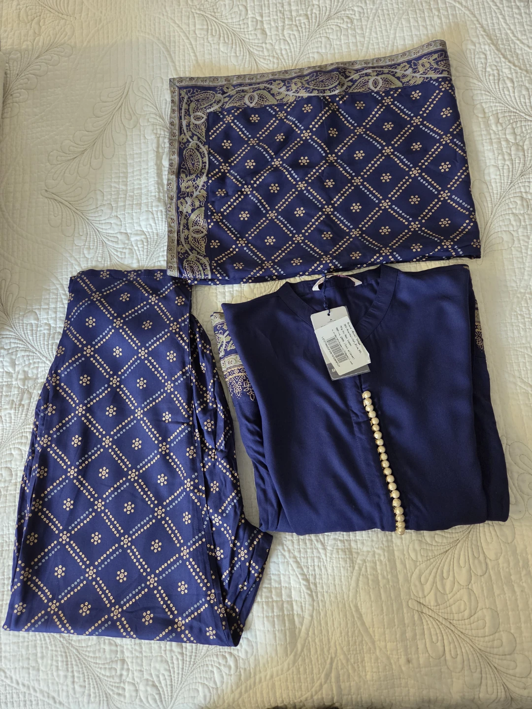 Beautiful 3 pc Anarkali Set - New