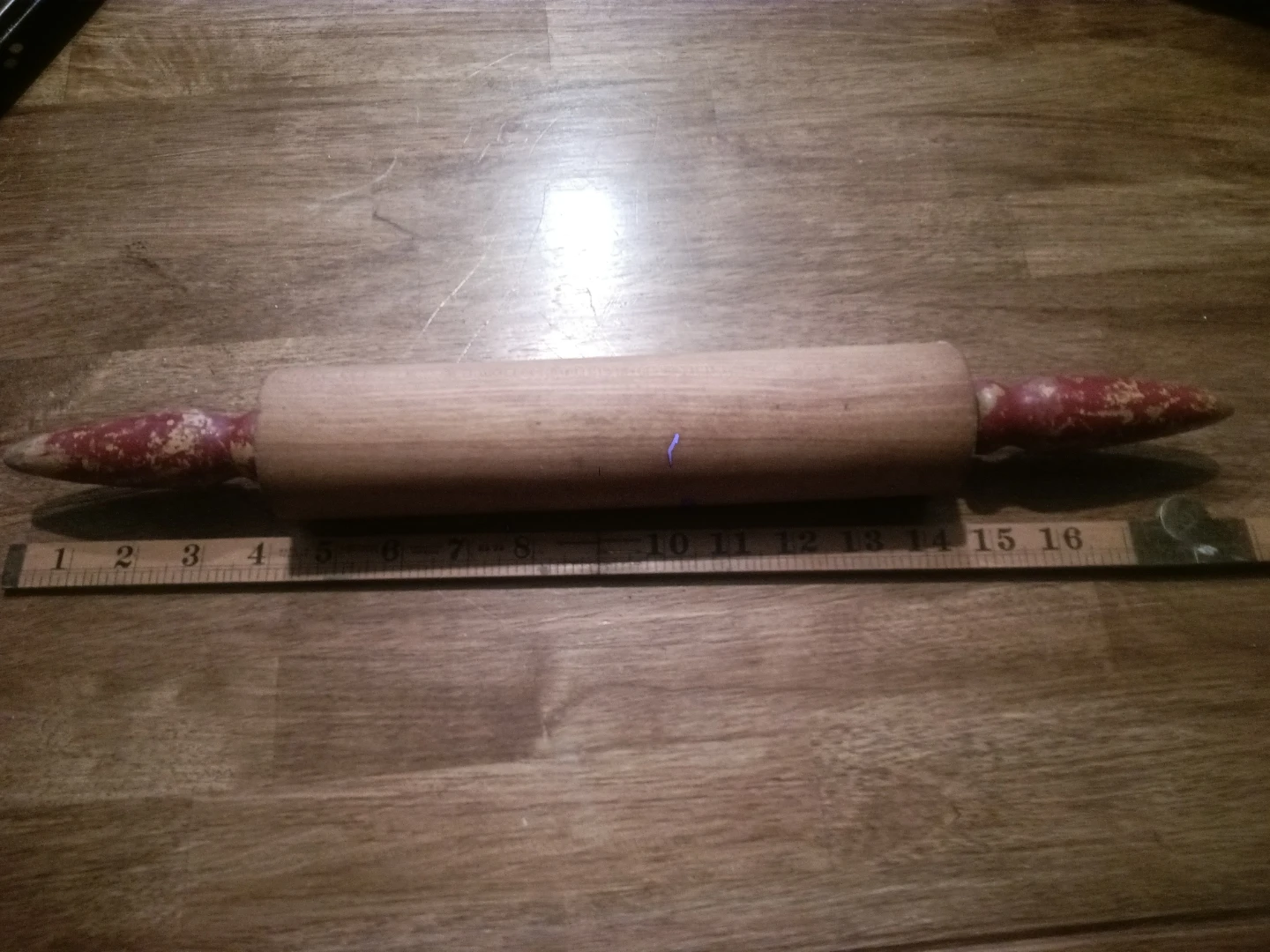 Vintage wooden rolling pin