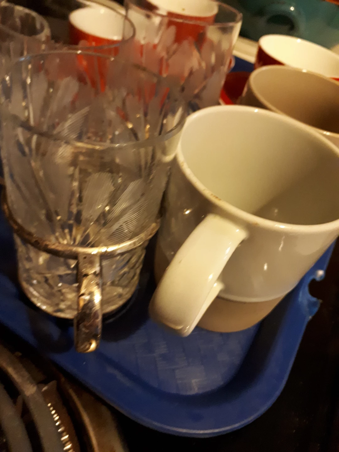 Assorted Mugs and Crystal Glasses Set - photo 5