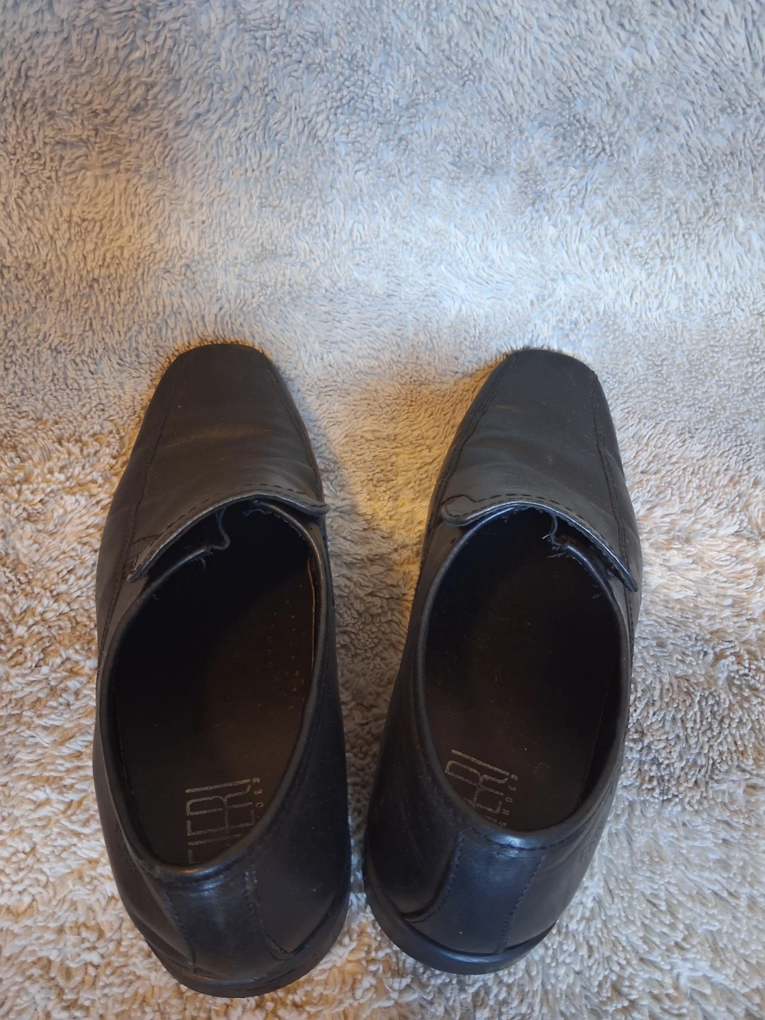 Fieri Black Dress Shoes Slip On's - photo 5