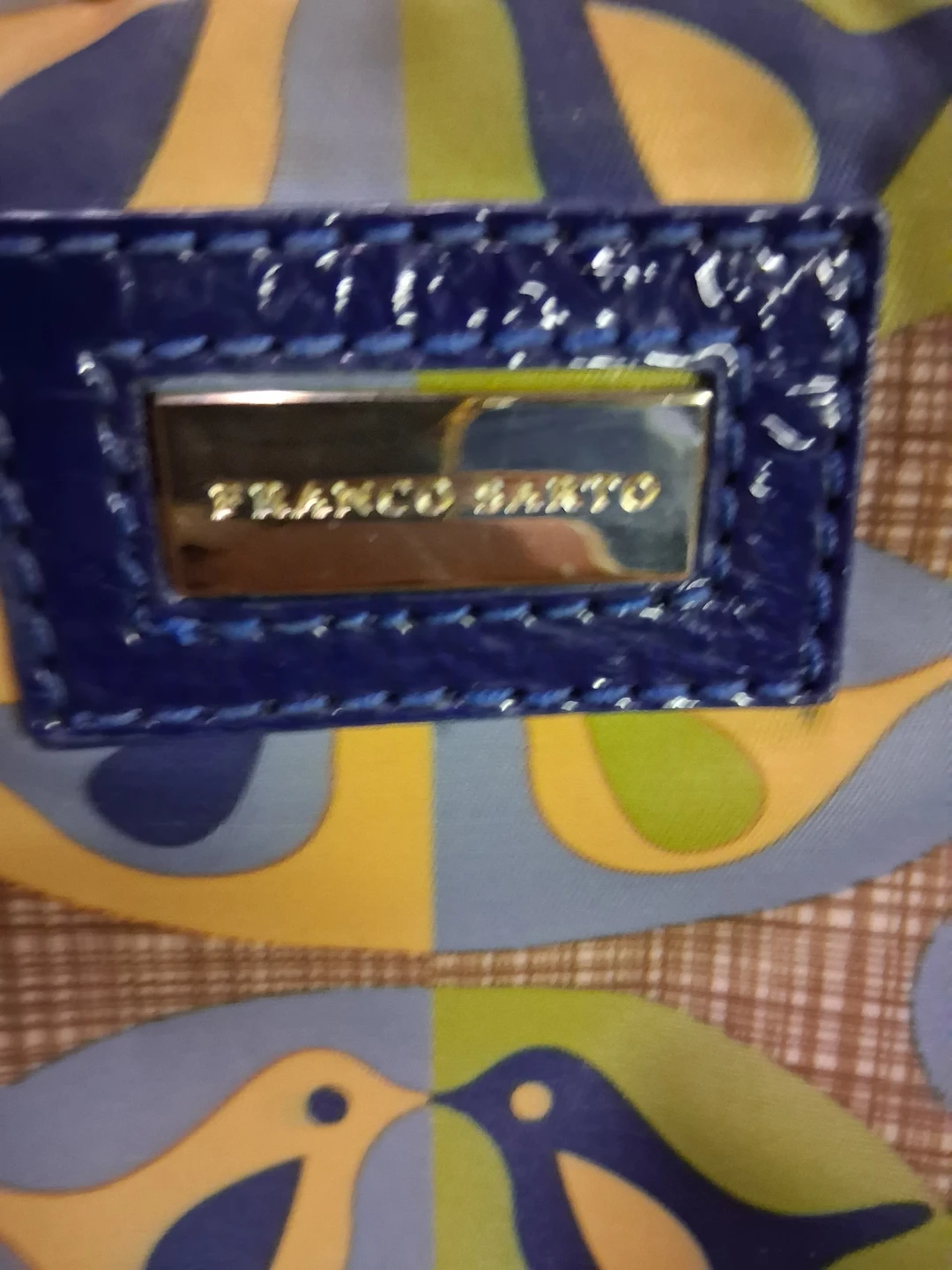 Franco Sarto Bird Pattern Tote