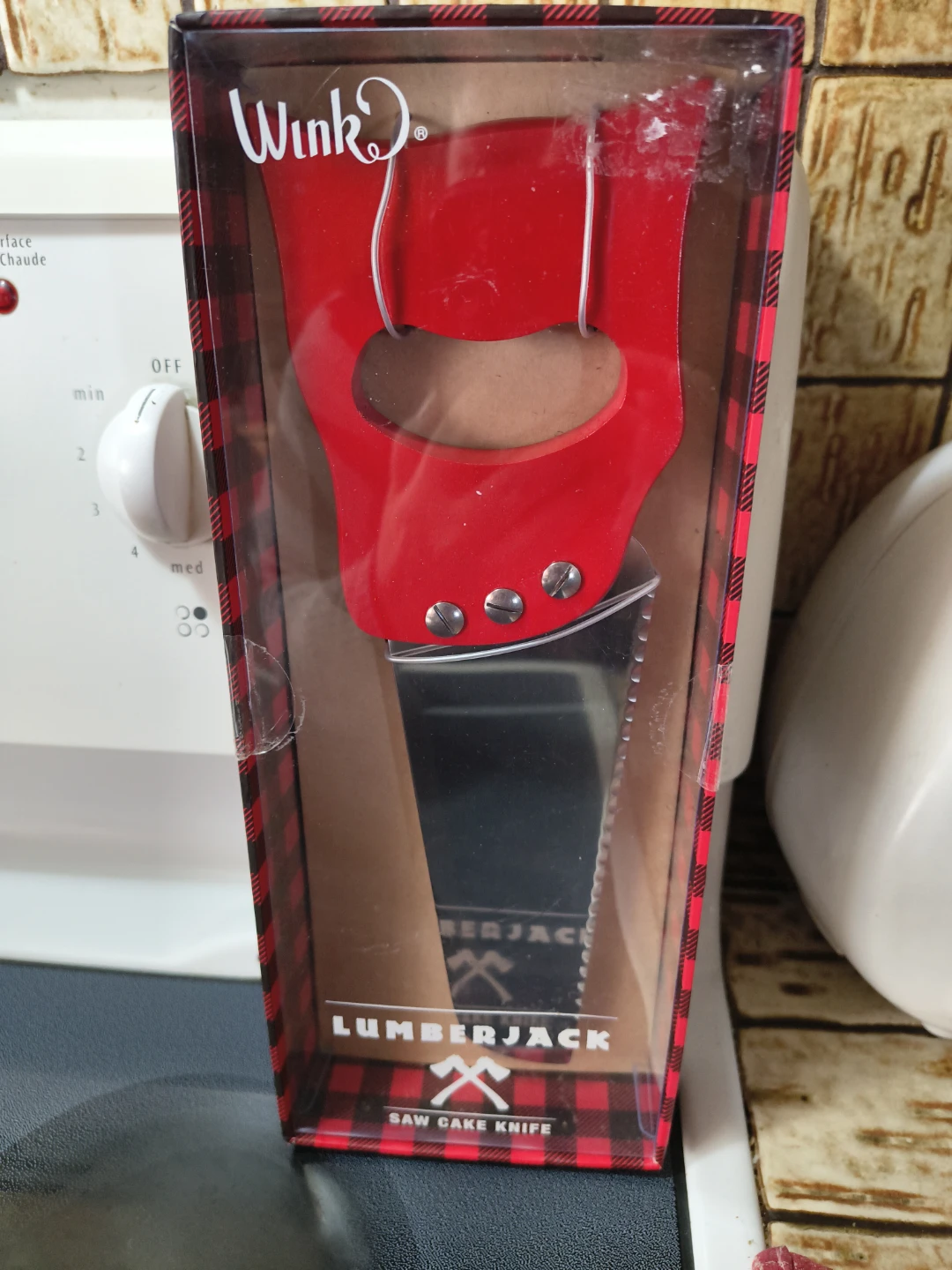 Wink Lumberjack Saw Cake Knife