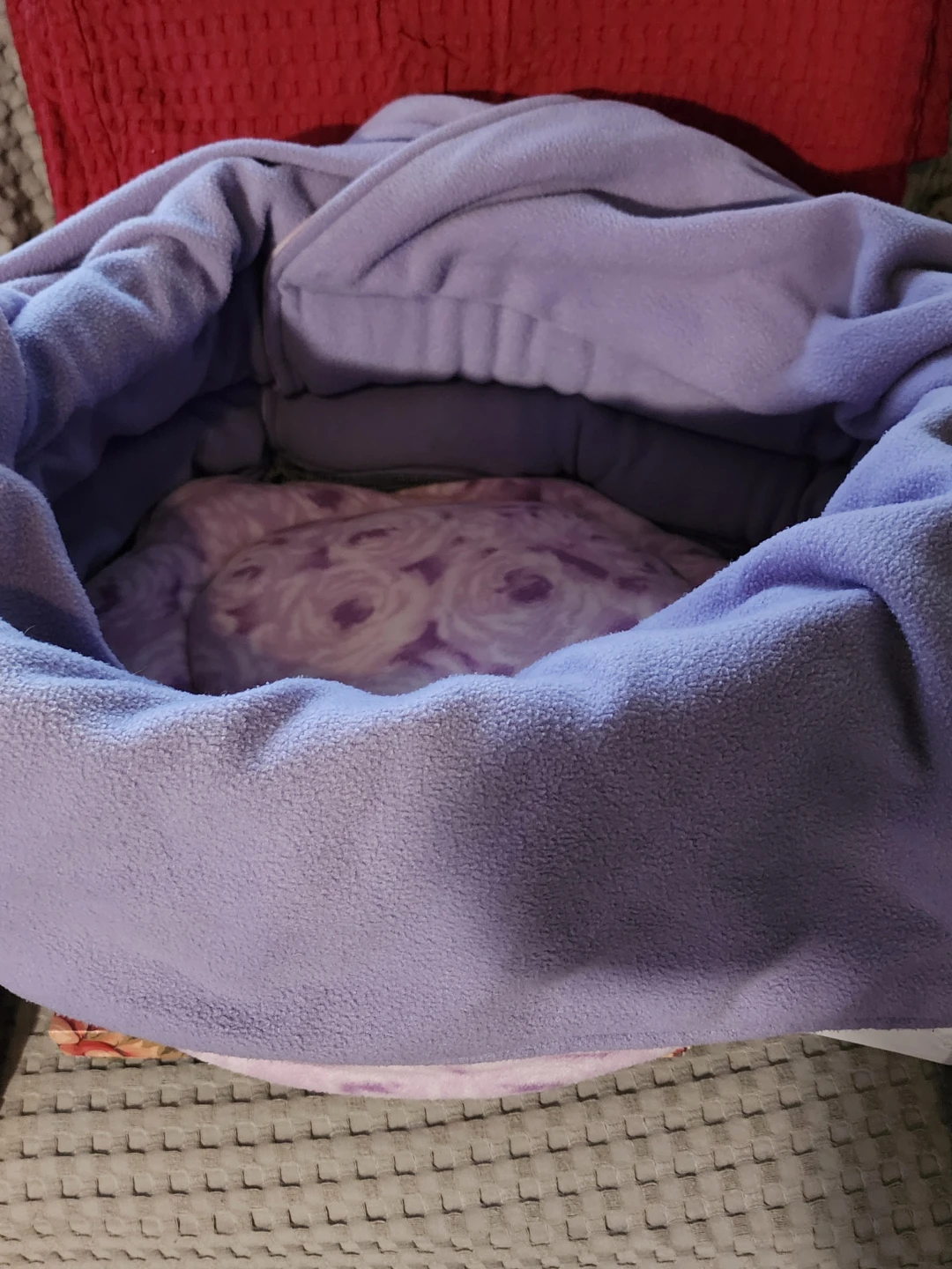 Two plush pet beds - photo 2