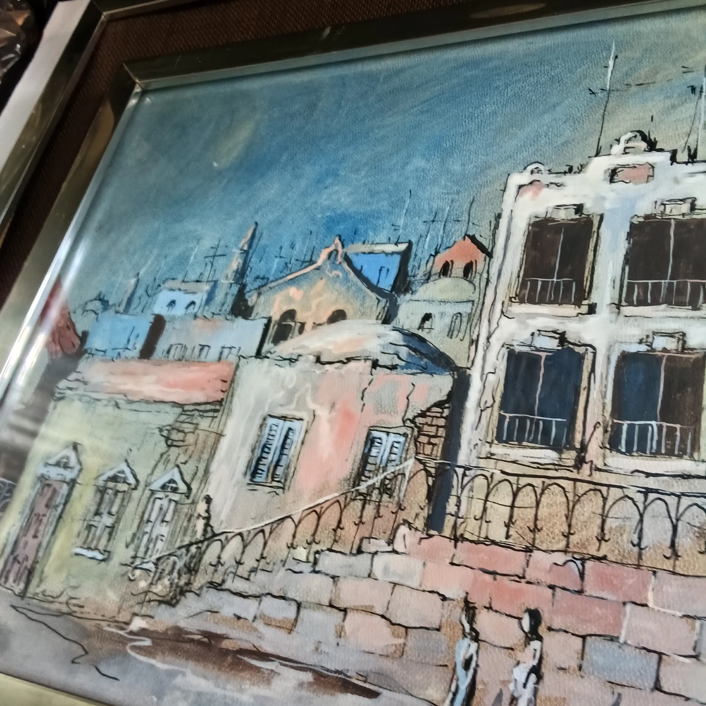 L. Arani Original Israeli Cityscape Painting - photo 5