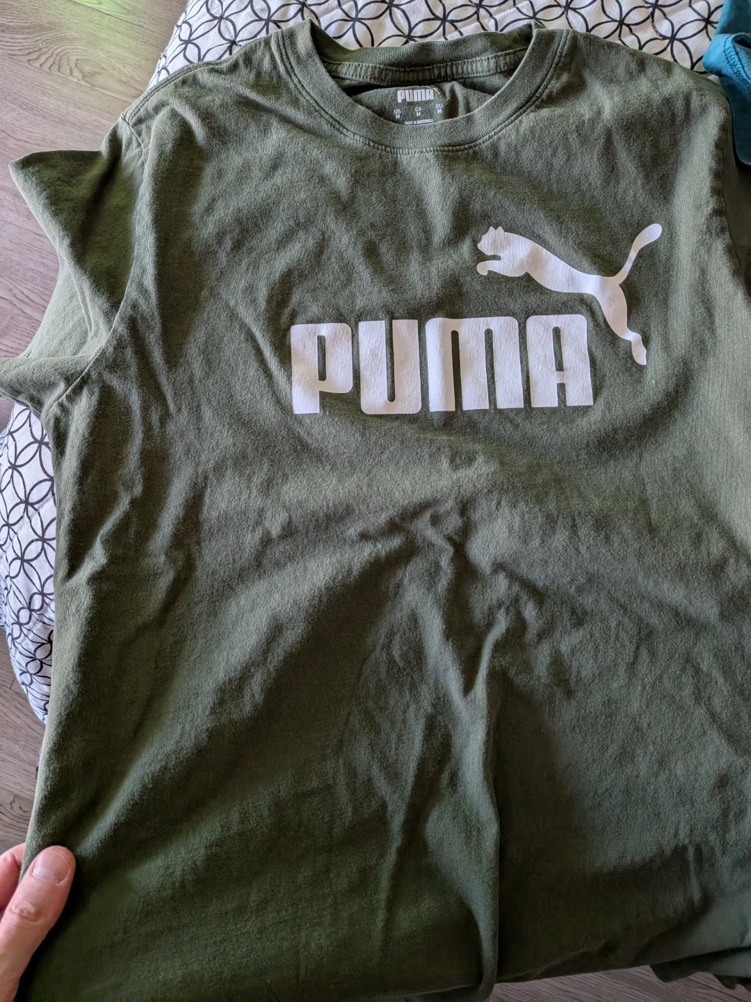 Two Puma T-Shirts Size Medium