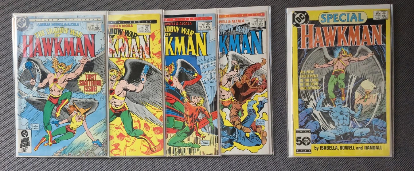 DC Comics - The Shadow War Of Hawkman (1984 - Complete Series)