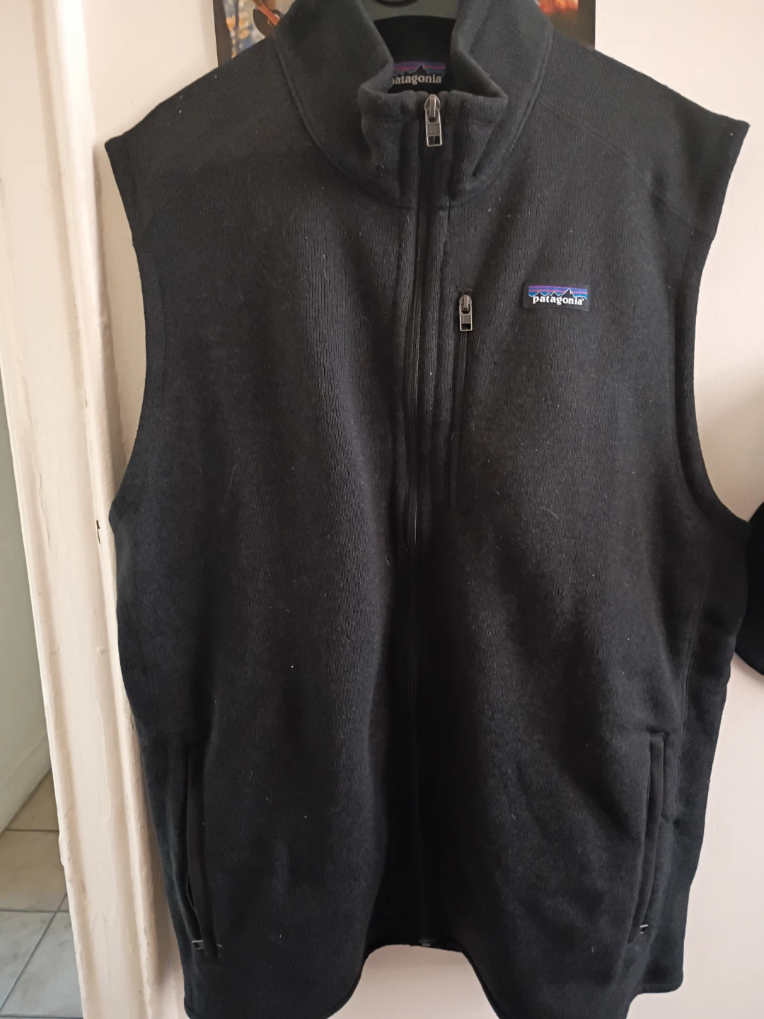 Patagonia Black Fleece Vest mens 2XL. Send me offers.