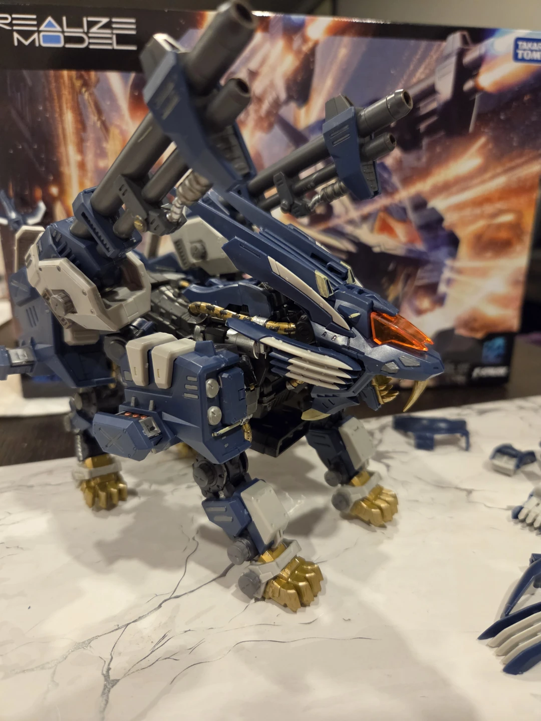 Zoids RMZ-016 Blade Liger Model Kit - photo 2