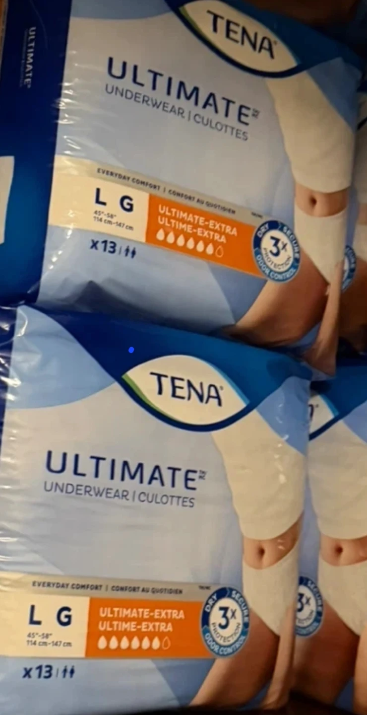 TENA Ultimate Underwear Size Large