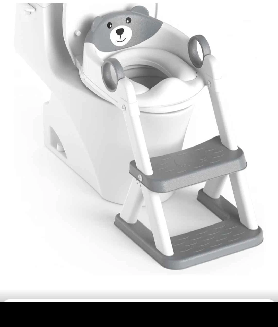 Toddler Potty Training Seat with Step Stool Ladder – - photo 2