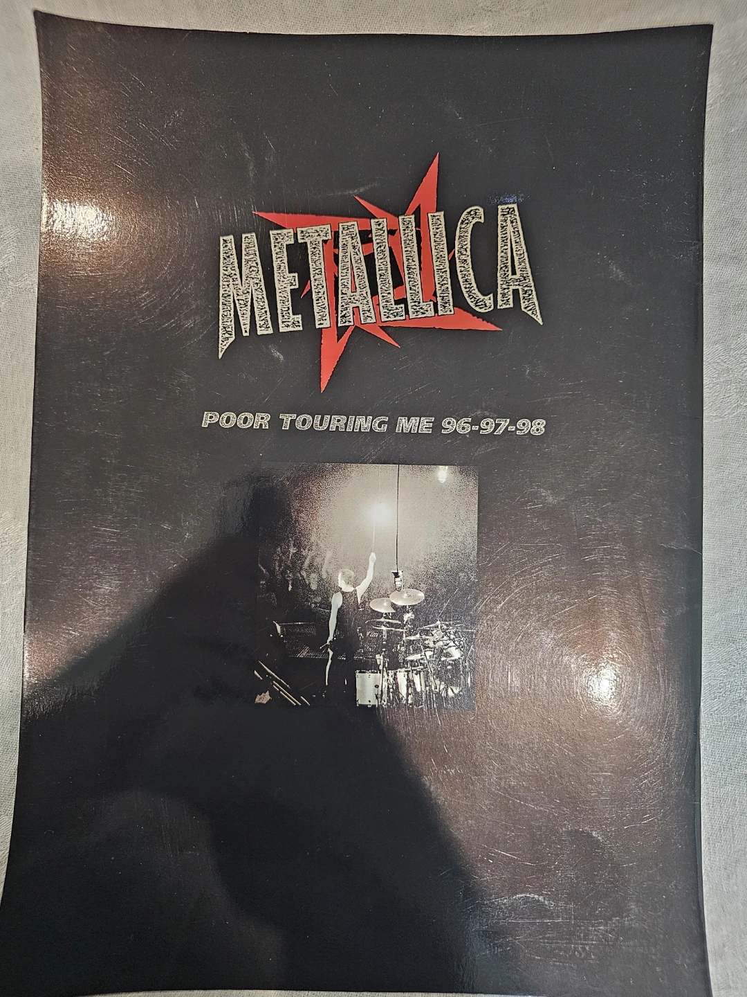 Metallica Poor Touring Me 96-97-98 Tour Program