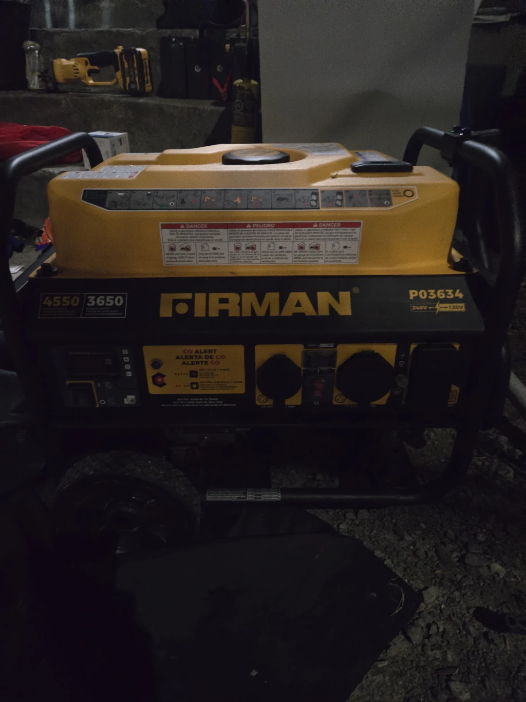 Firman gasoline generator