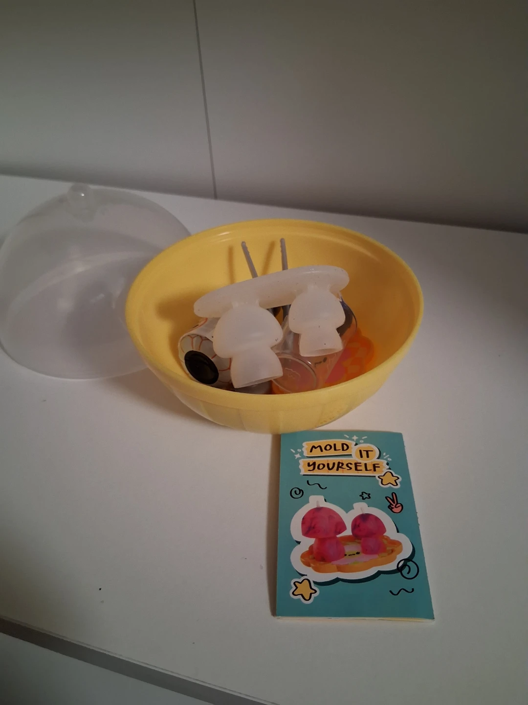 Miniverse mushroom candles