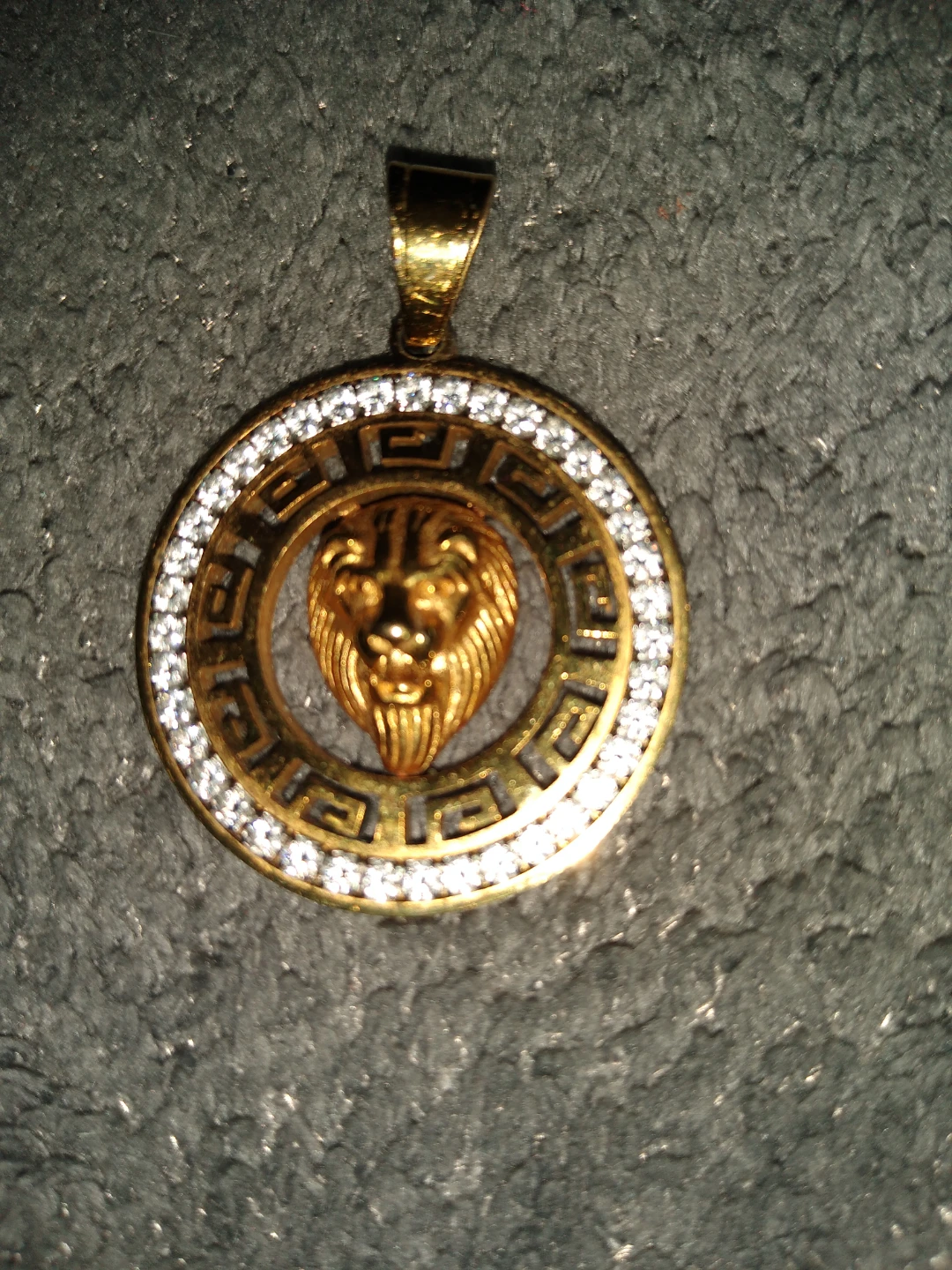 Gold-plated Versace pendant - photo 4