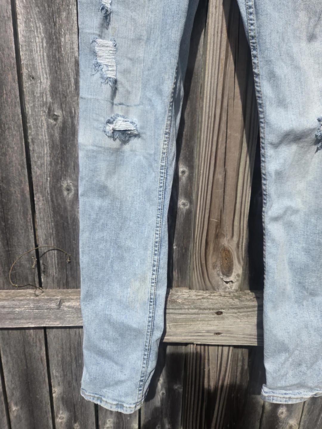 H&M Light Wash Skinny Fit Jeans - photo 2