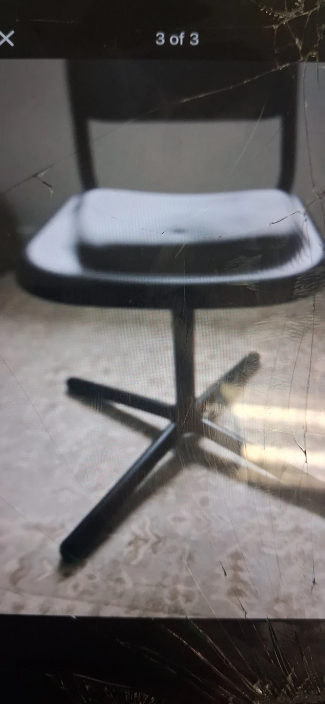 2 Black Task Chair - photo 2
