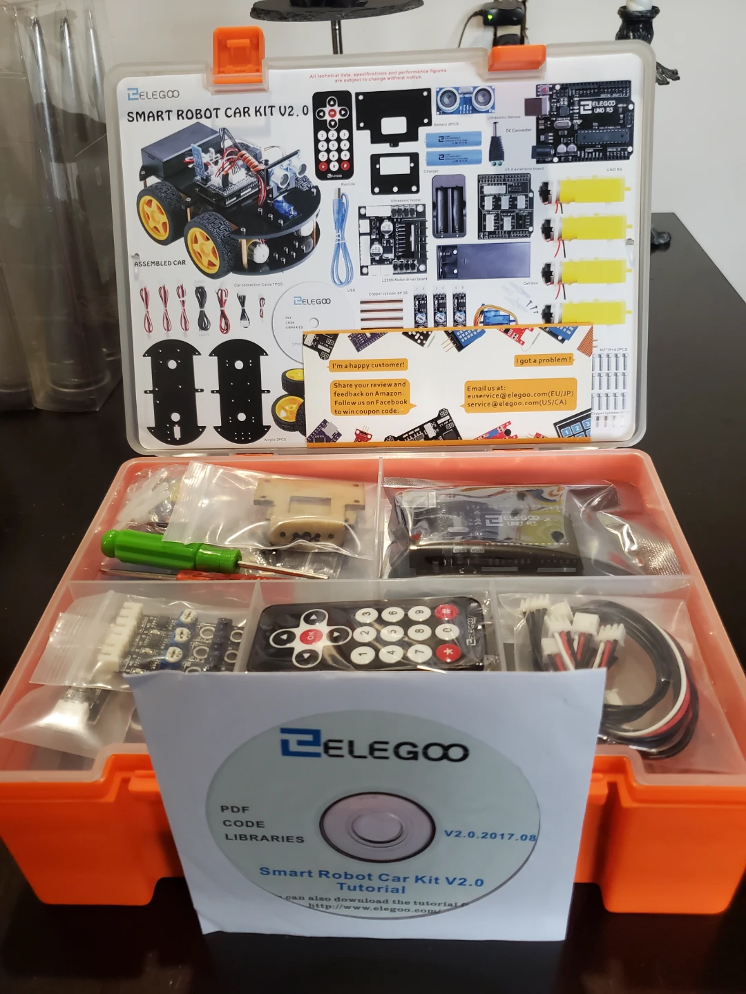 ELEGOO Smart Robot Car Kit V2.0...New - photo 2