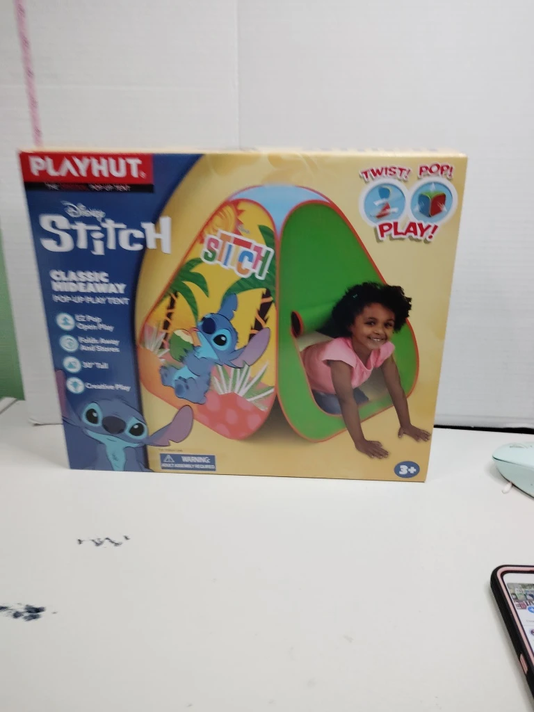 Disney Stitch Playhut Classic Hideaway Pop-Up Tent