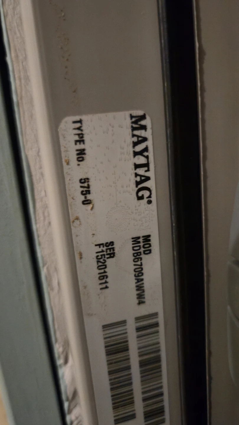 Maytag Dishwasher MDB6709AWW4 - photo 3