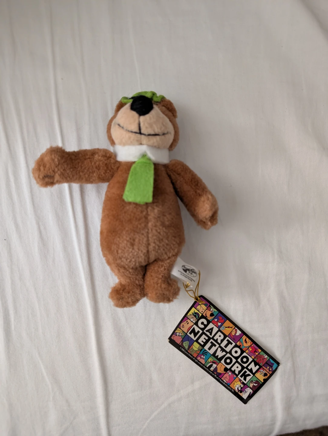 Vintage Cartoon Network Yogi Bear Plush Soft Toy  with Tag - photo 2