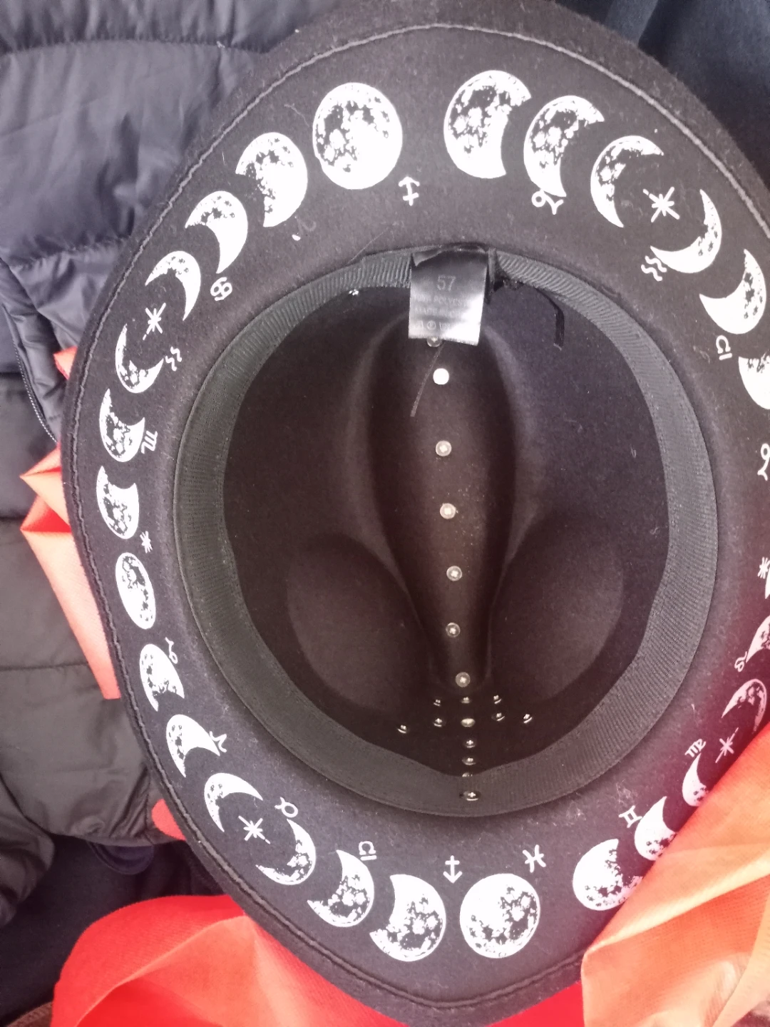 Black Studded Moon Phase hat - photo 4