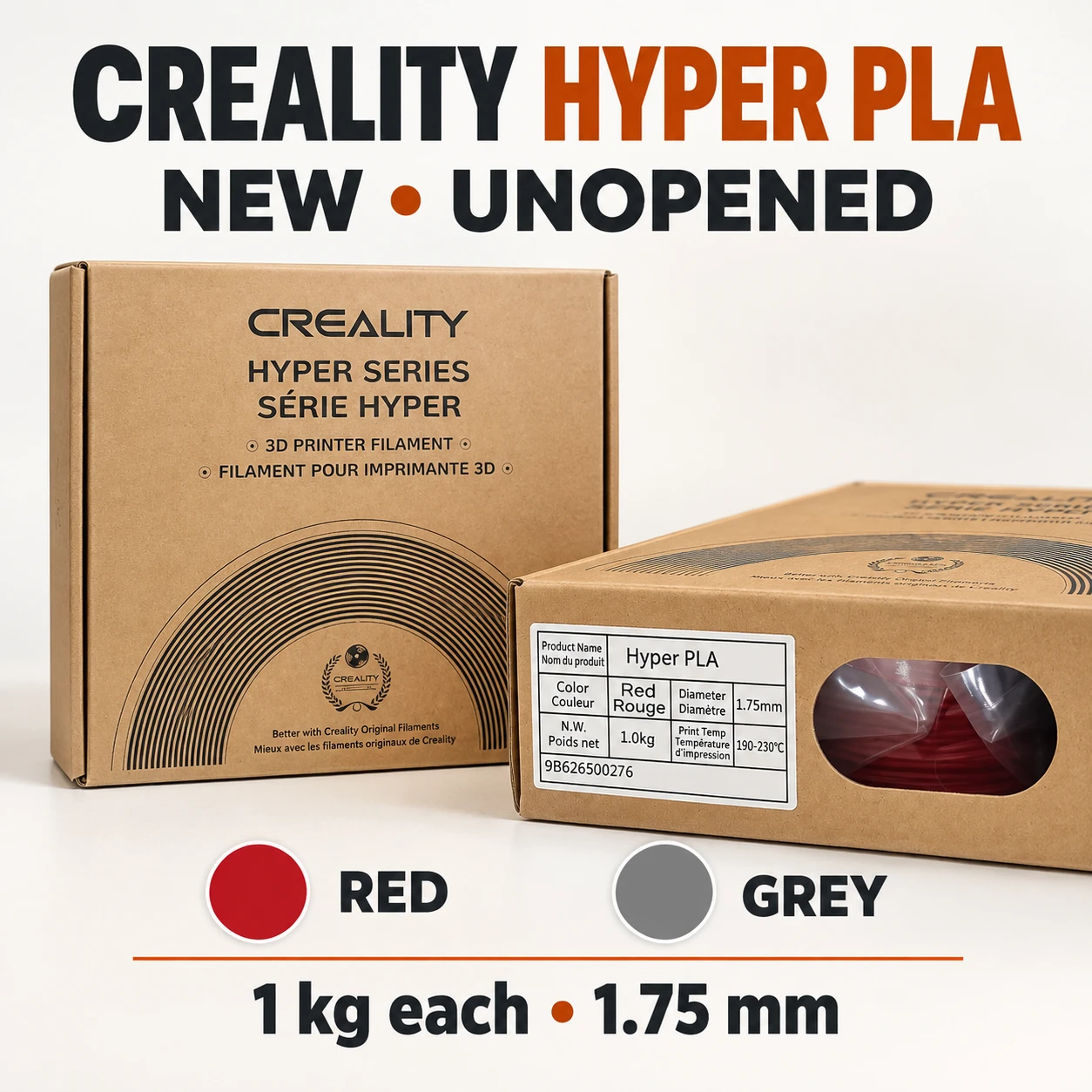 Creality Hyper Series PLA 3D Printer Filament 1kg - photo 2