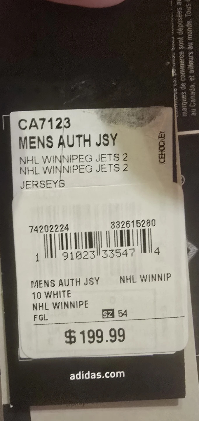 Winnipeg Jets Authentic Jersey - Unworn with Tags - $150 OBO - photo 3