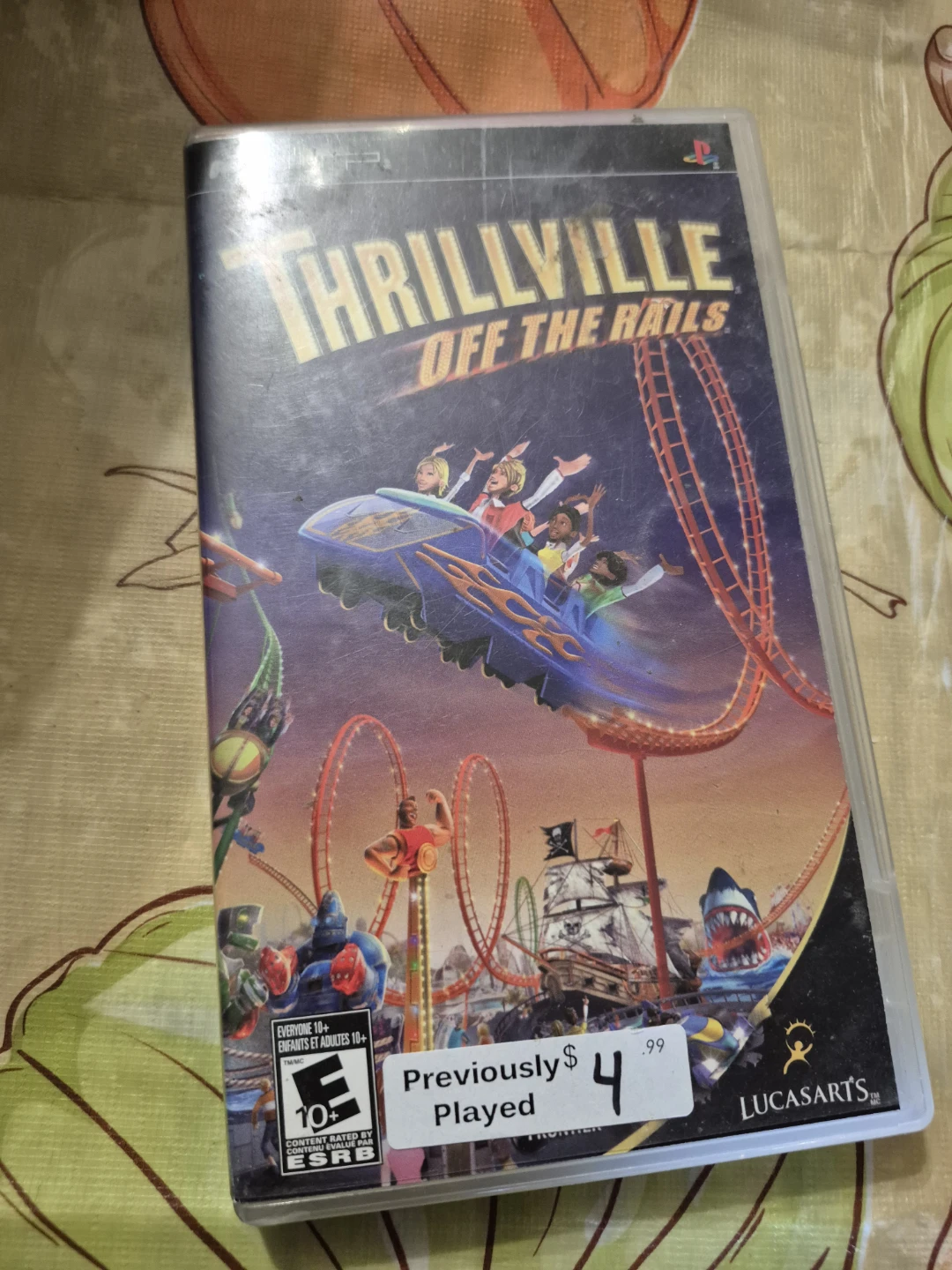 Thrillville: Off the Rails for PSP