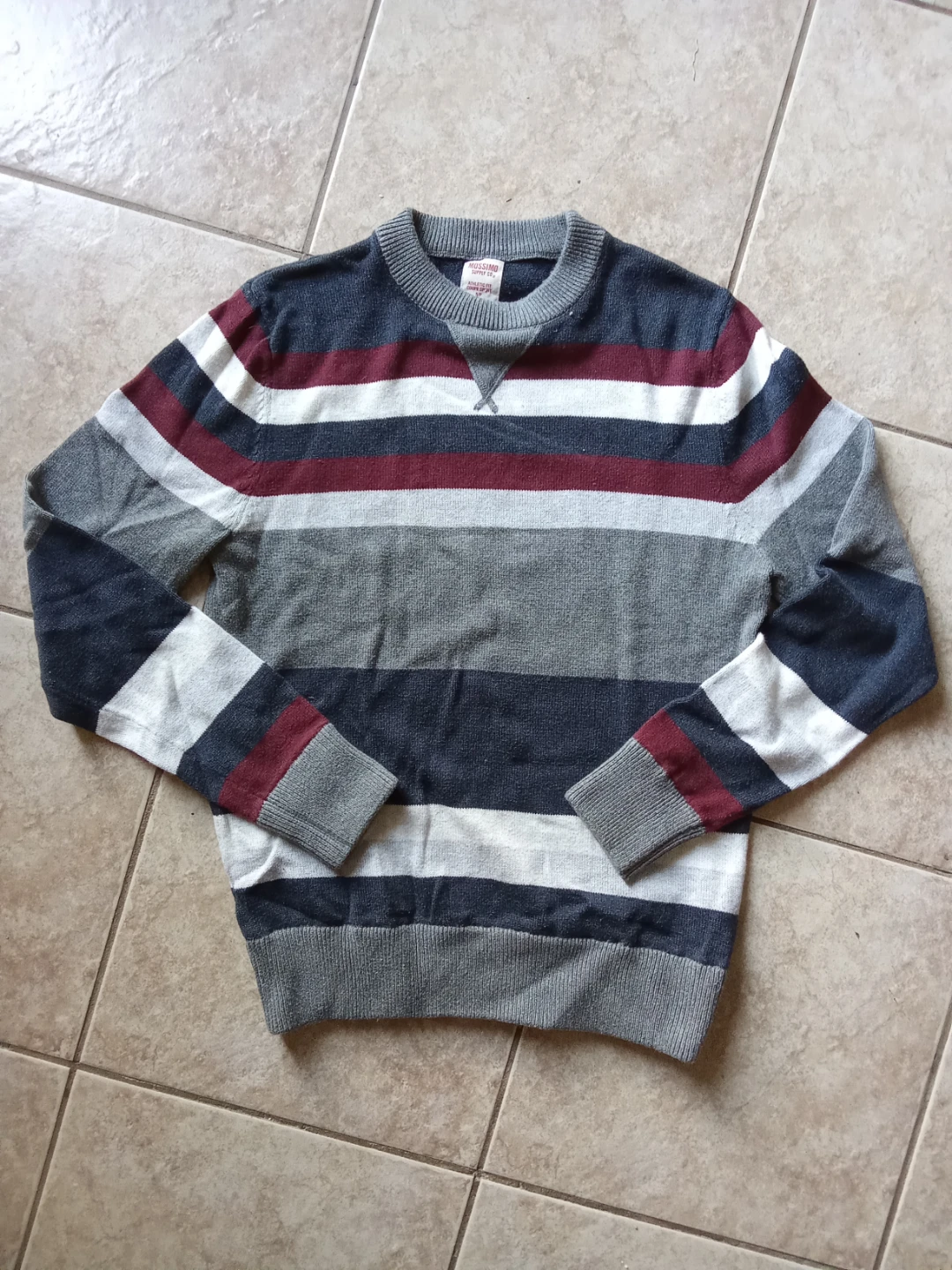 Mossimo Supply Co. Striped Sweater Small