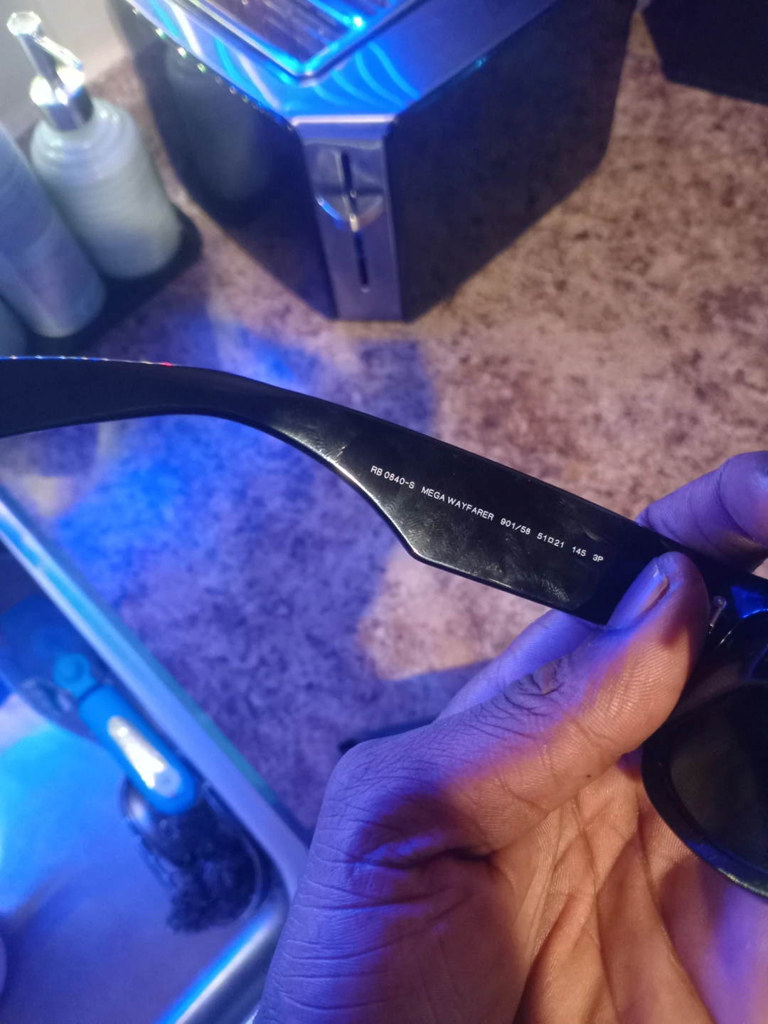 Polarized raybans sunglasses - photo 4
