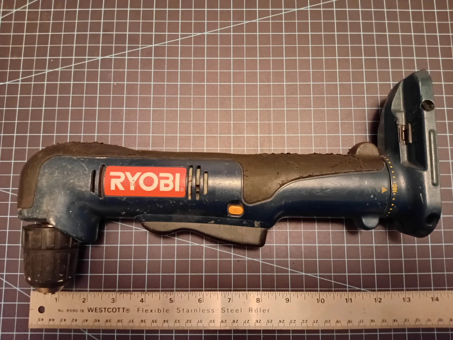 Ryobi P240 Right Angle Drill