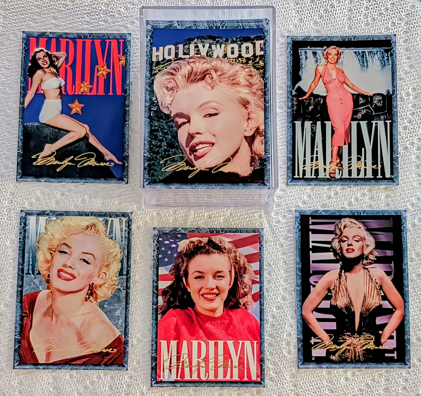 1993 Marilyn Monroe 100 Card Trading Set - photo 2