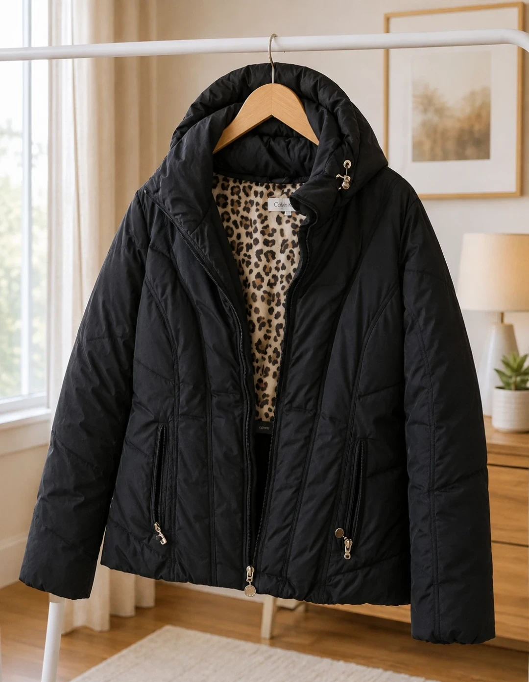 Calvin Klein Puffer Jacket Black