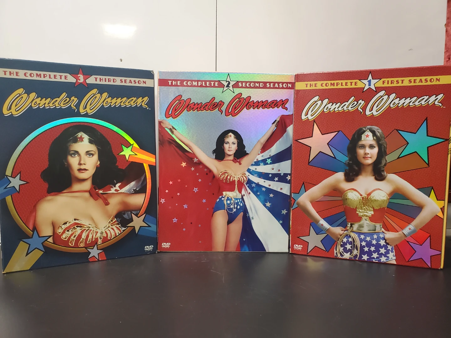 Wonder Woman Complete Seasons 1, 2, and 3 DVD Sets - photo 2